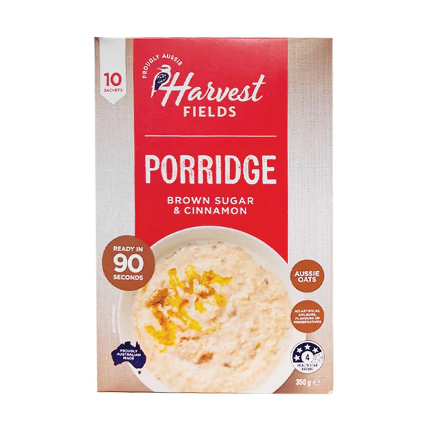 Harvest Fields Porridge Sachets 10 Pack Varieties - 2 for $5 - Image 3