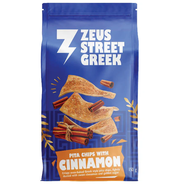 Zeus Street Greek Pita Chips 150g Varieties - Image 3